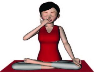 Surya bhedi pranayama